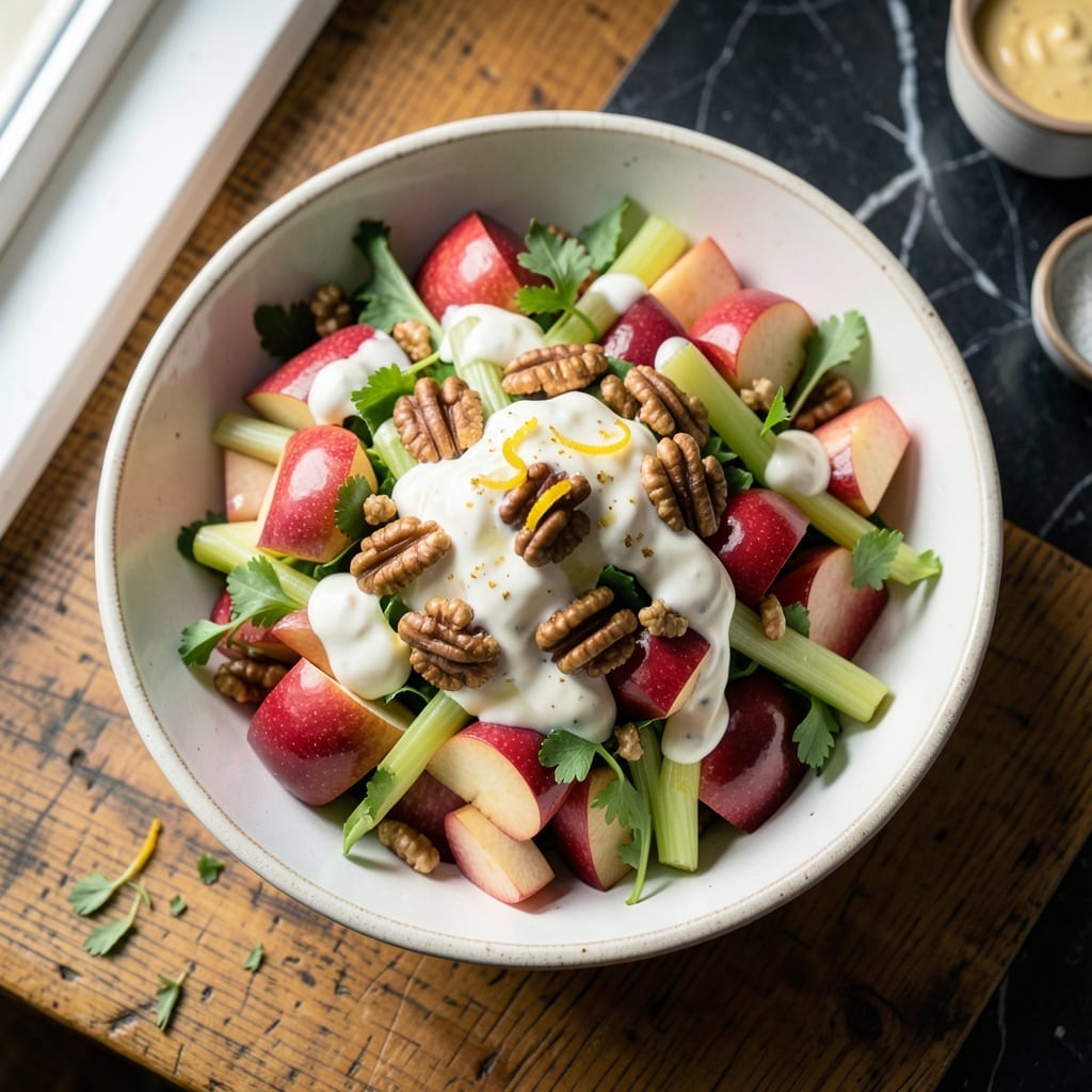 Waldorf Salad Recipe Jamie Oliver: Crisp Apple And Walnut Delight Waldorf Salad Recipe Jamie Oliver: Crisp Apple And Walnut Delight