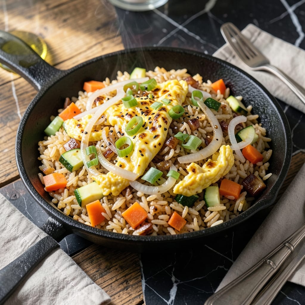 Hibachi Fried Rice Recipe Blackstone: Grill-Top Flavor in Minutes