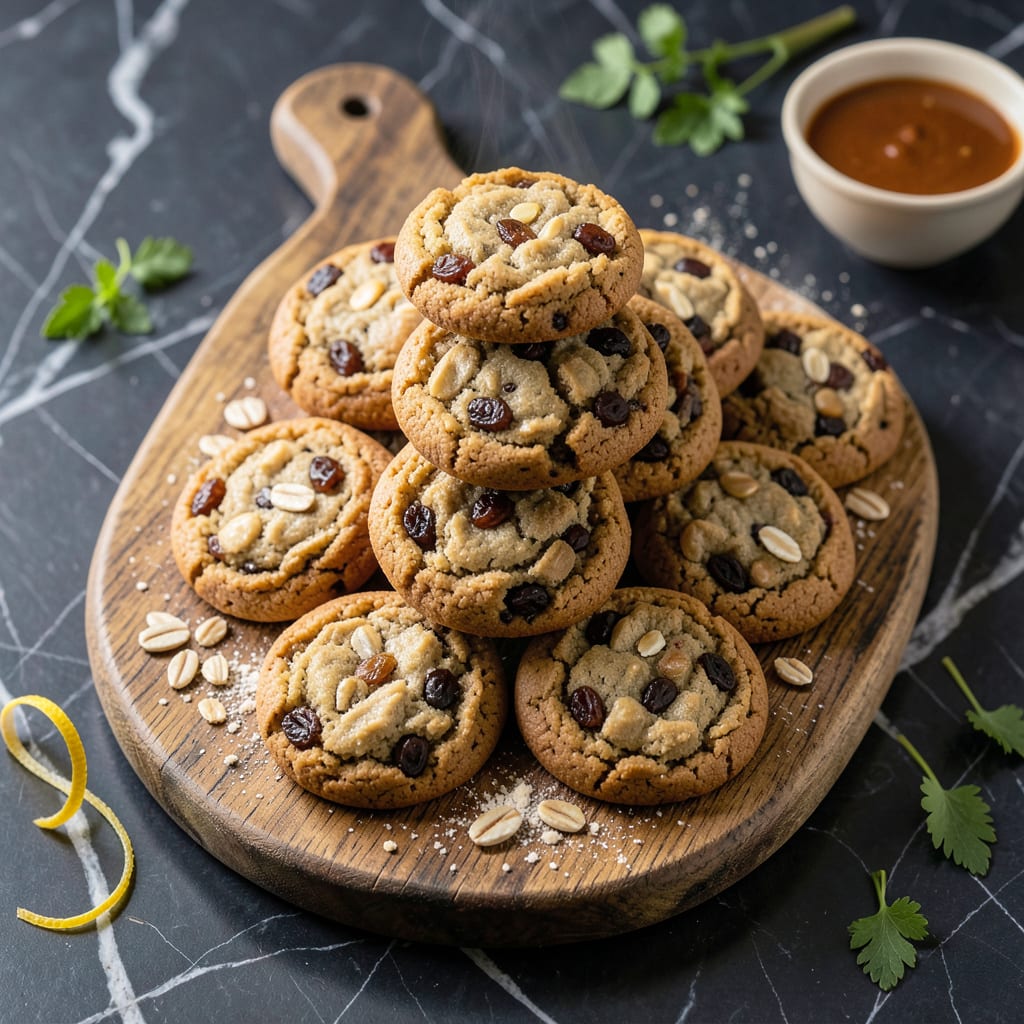 Diabetic Oatmeal Raisin Cookie Recipe: Chewy Sweetness Without the Sugar example with annotations