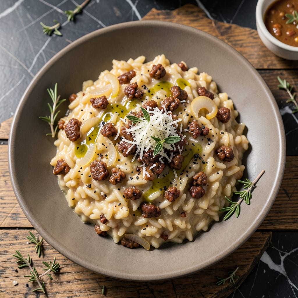 Dirty Risotto Recipe: Creamy, Cheesy Comfort in Every Bite detailed visual guide