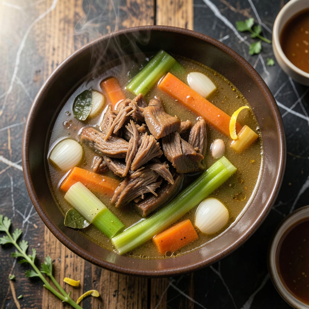 Visual representation of Duck Soup Recipe From Carcass: Rich Broth With Zero Waste
