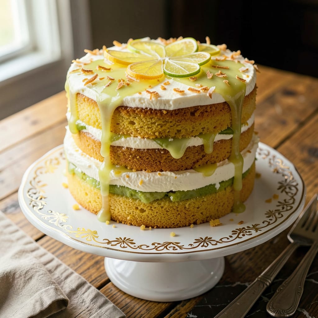 Comprehensive Duncan Hines Key Lime Cake Recipe: Zesty Citrus Layers With Cream Cheese Frosting visual reference