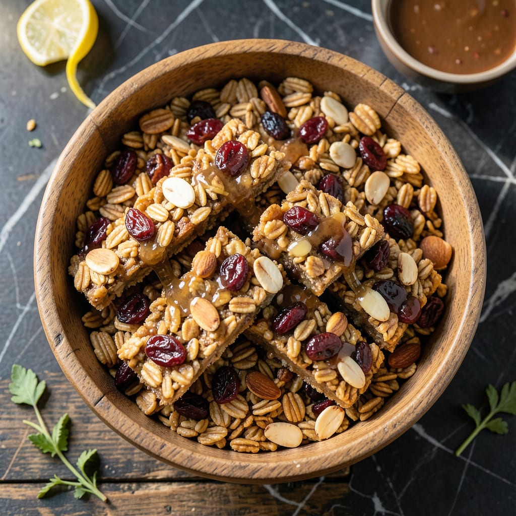 Visual representation of Dutch Bros Granola Bar Recipe: Chewy Oat Clusters With Honey Sweetness