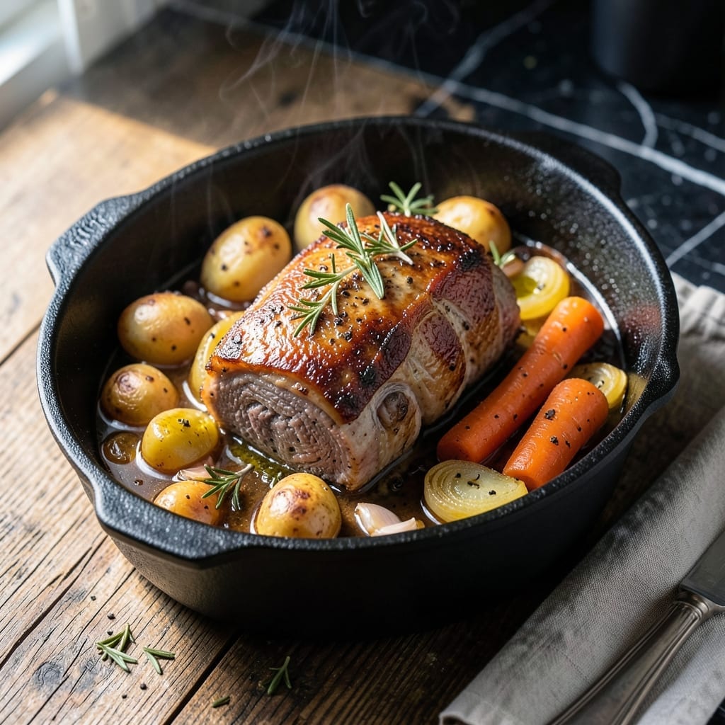 Lamb Pot Roast Recipe Slow Cooker: Hands-Off Herb-Infused Succulence