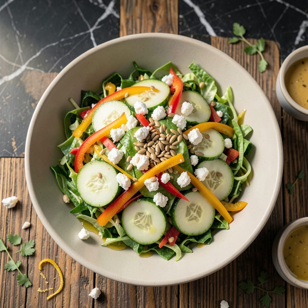 Salad Recipe Without Lettuce: Colorful Crunch and Fresh Flavors Salad Recipe Without Lettuce: Colorful Crunch and Fresh Flavors