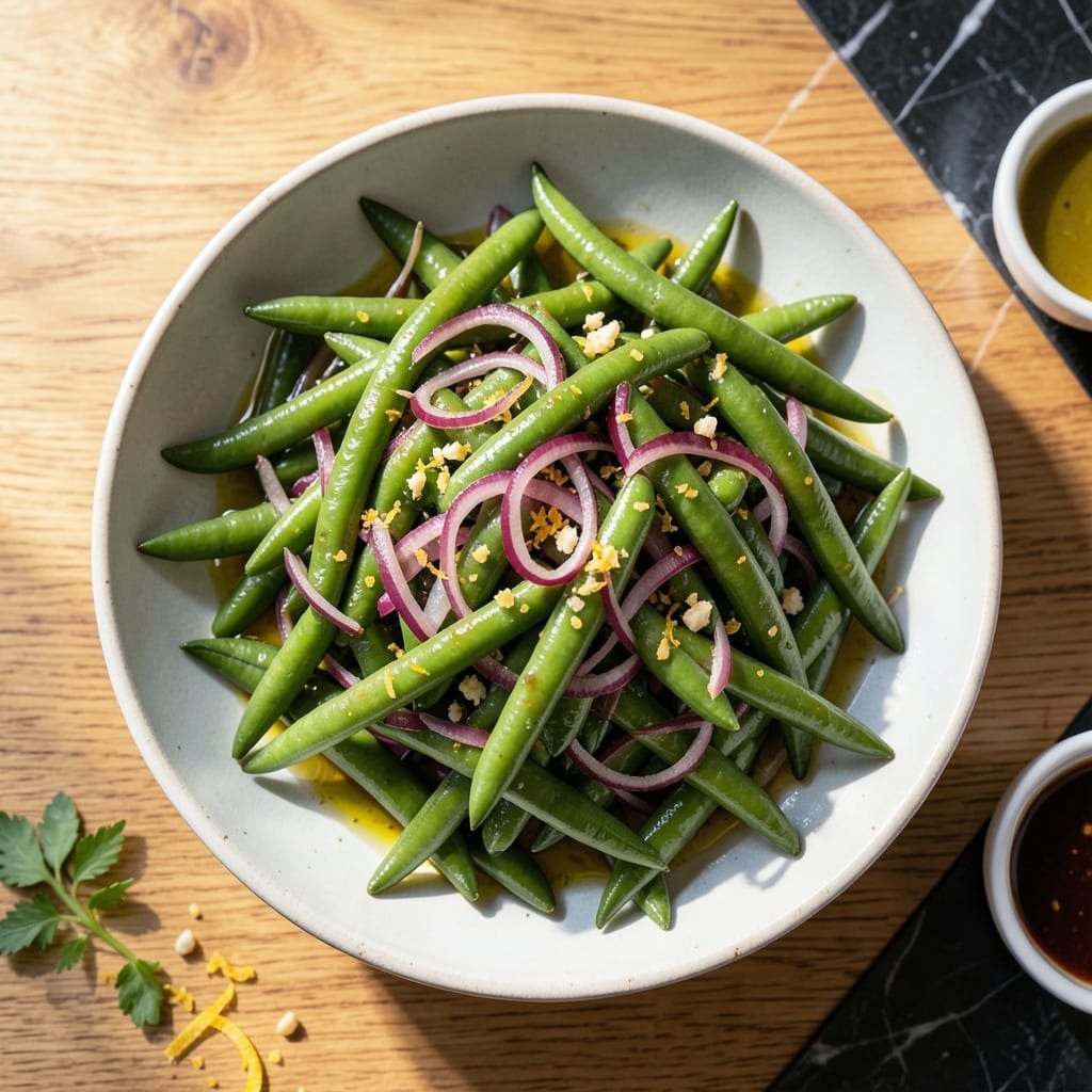 Green Bean Salad Recipe Healthy: Crunchy Garden Medley With Lemon Zest
