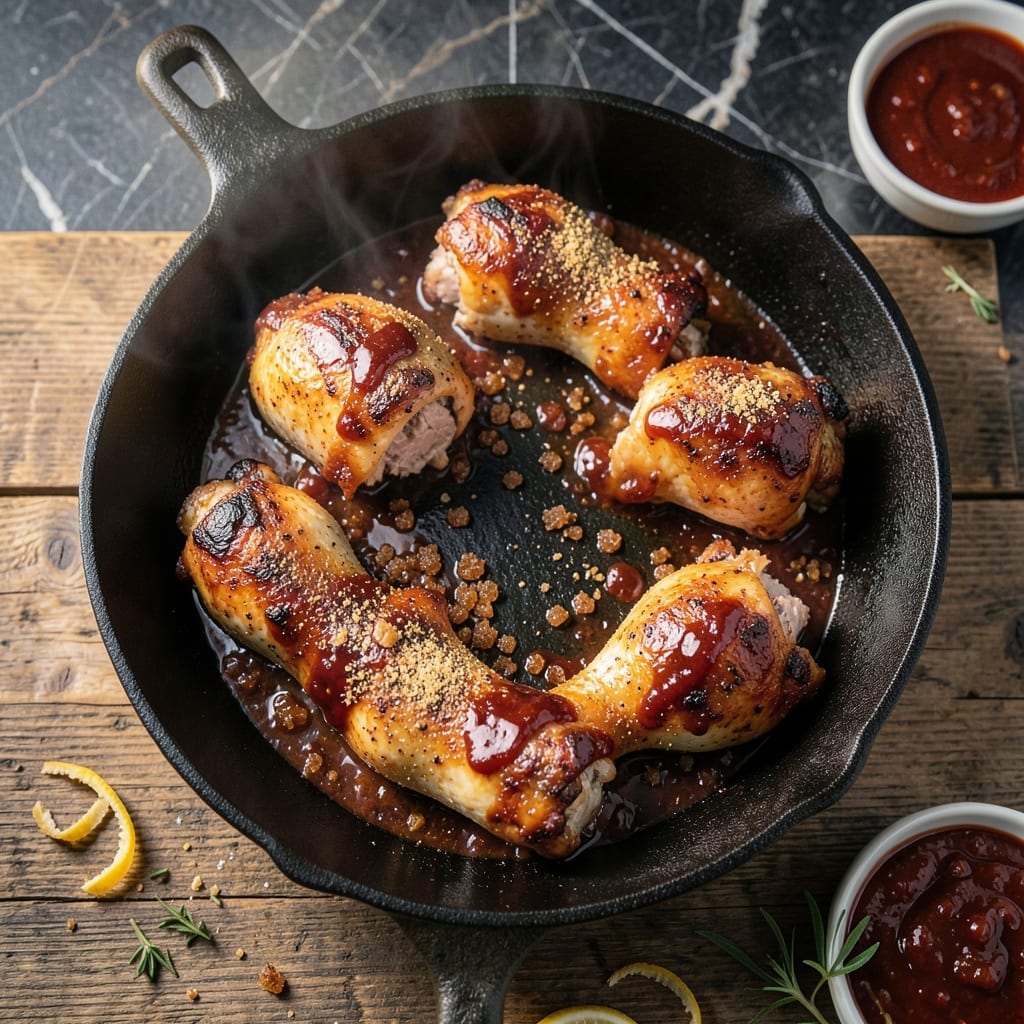 BBQ Chicken Drumsticks Recipe Oven: Smoky Char Without the Grill