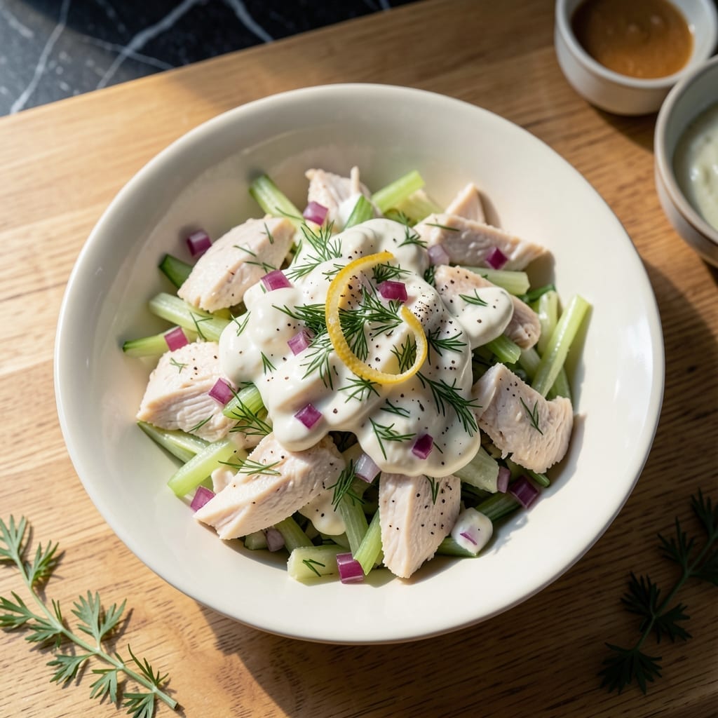 Chicken Salad Recipe From Scratch: Fresh Herbs and Creamy Crunch