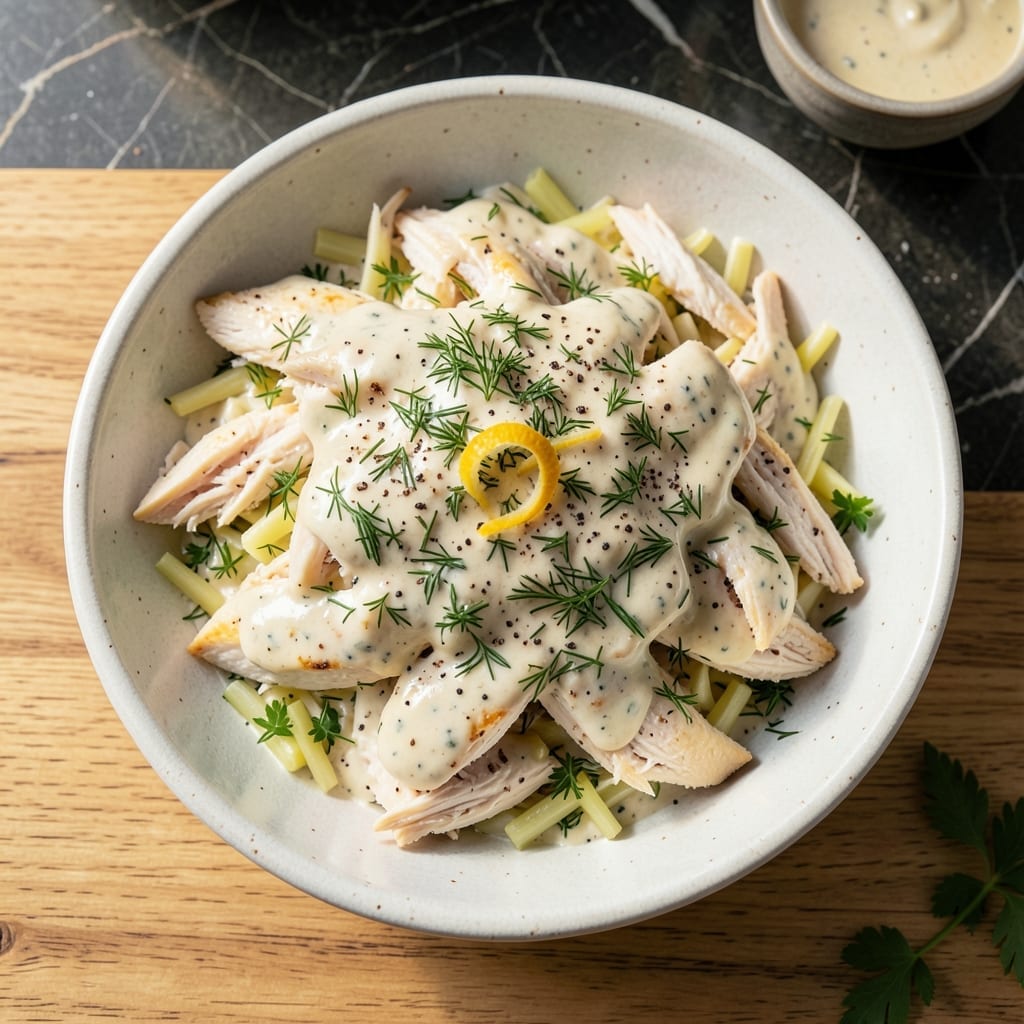 Chicken Salad Recipe Ranch: Creamy Herb-Infused Crunch in Minutes