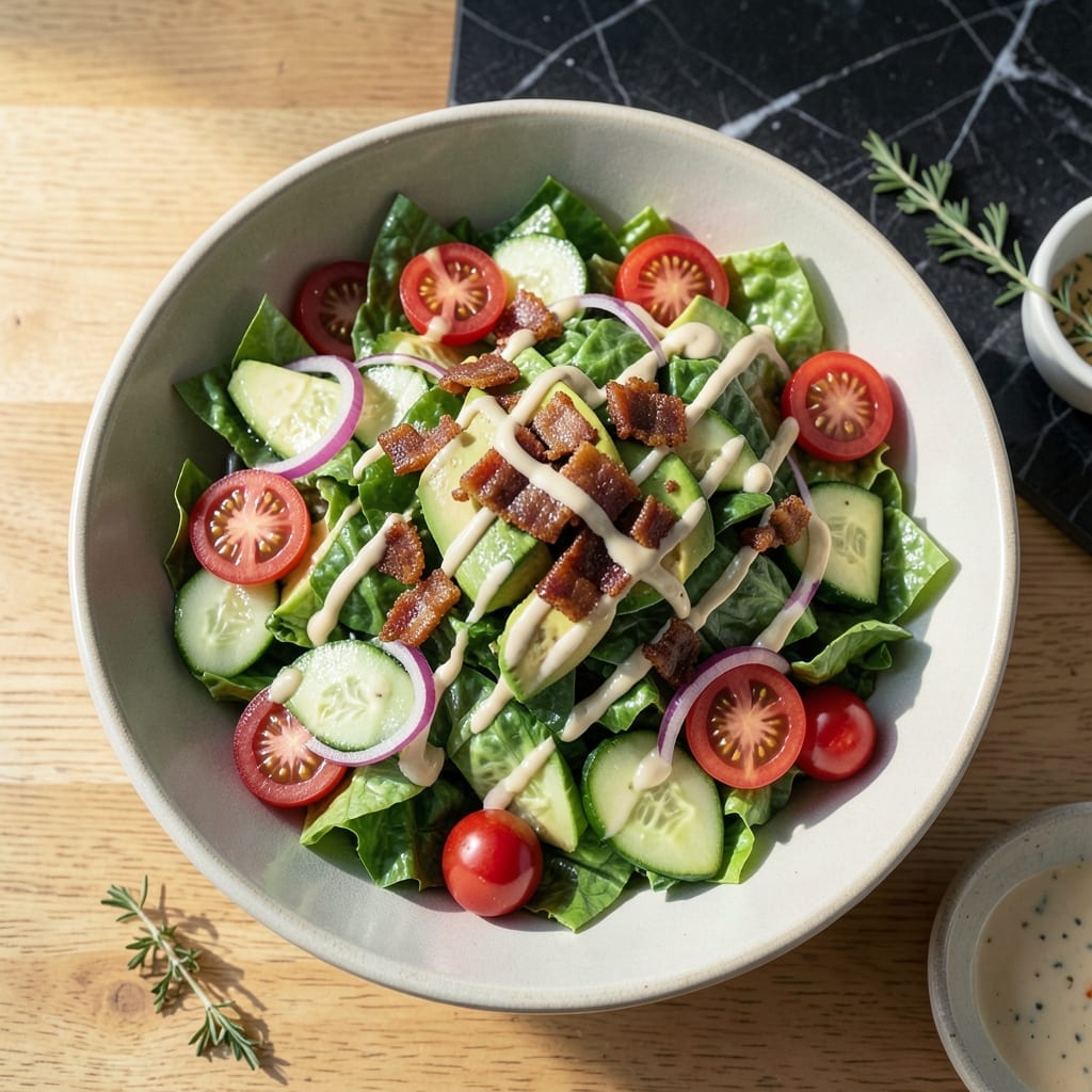 Chopped Salad Recipe Keto: Crunchy Freshness Without the Carbs