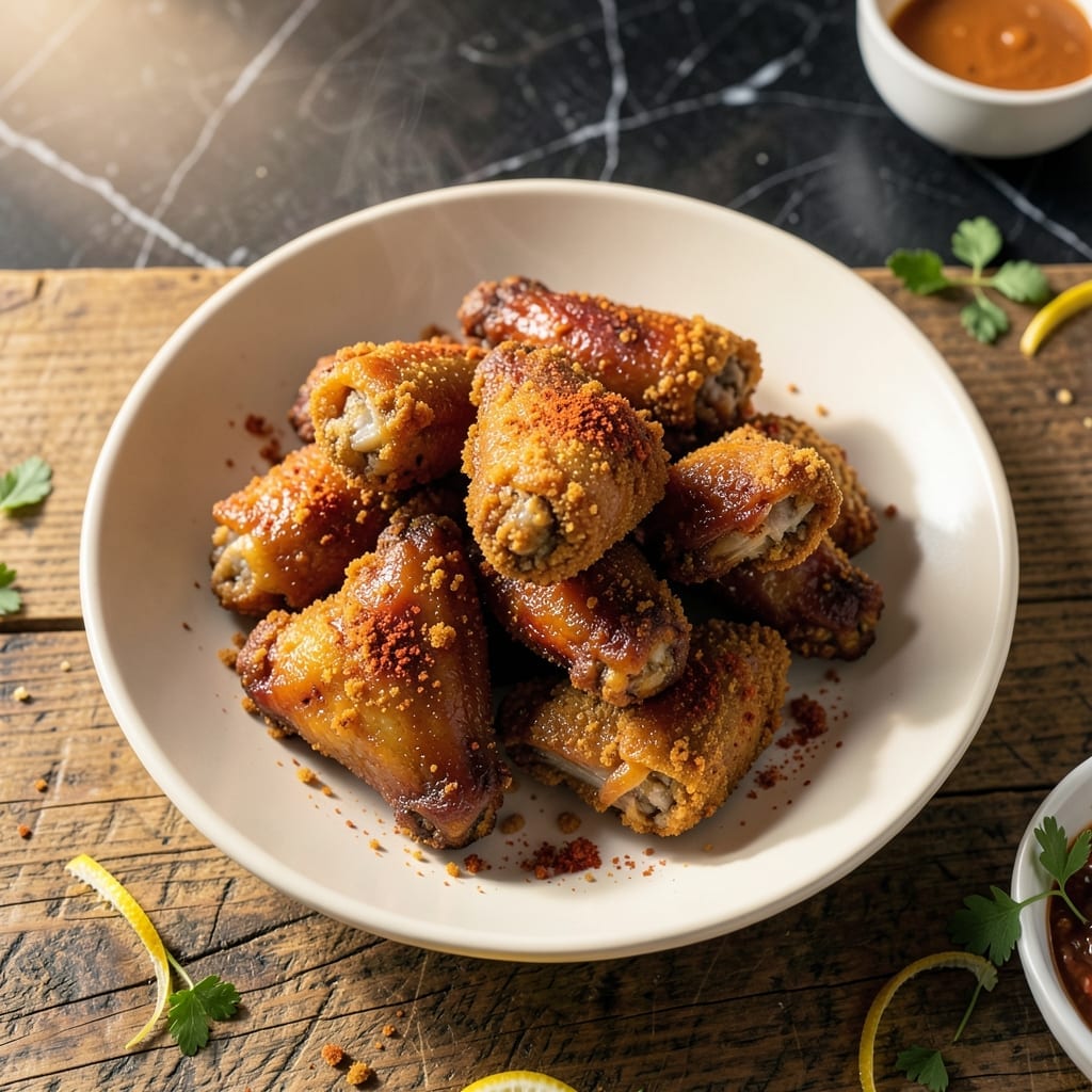 KFC Chicken Wings Recipe Fried: Double-Breaded Crispy Coating