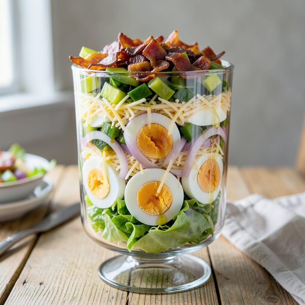 Original Seven Layer Salad Recipe Pioneer Woman: Classic Creamy Picnic Layers Original Seven Layer Salad Recipe Pioneer Woman: Classic Creamy Picnic Layers
