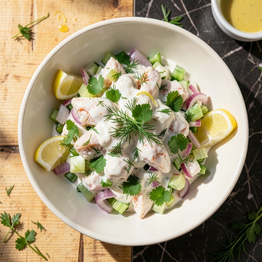 Seafood Salad Recipe With Crabmeat: Coastal Freshness in Every Forkful