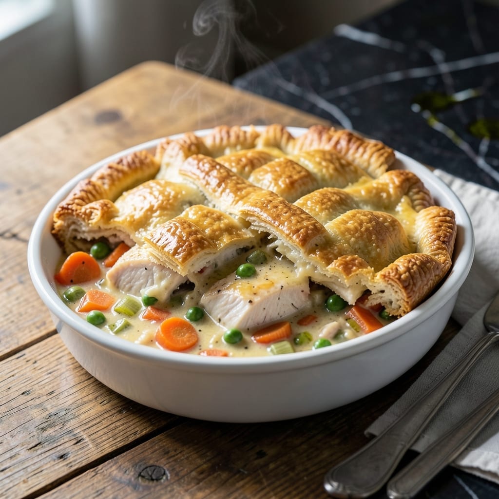 Grands Biscuits Recipe for Chicken Pot Pie: Flaky Layers Over Hearty Filling