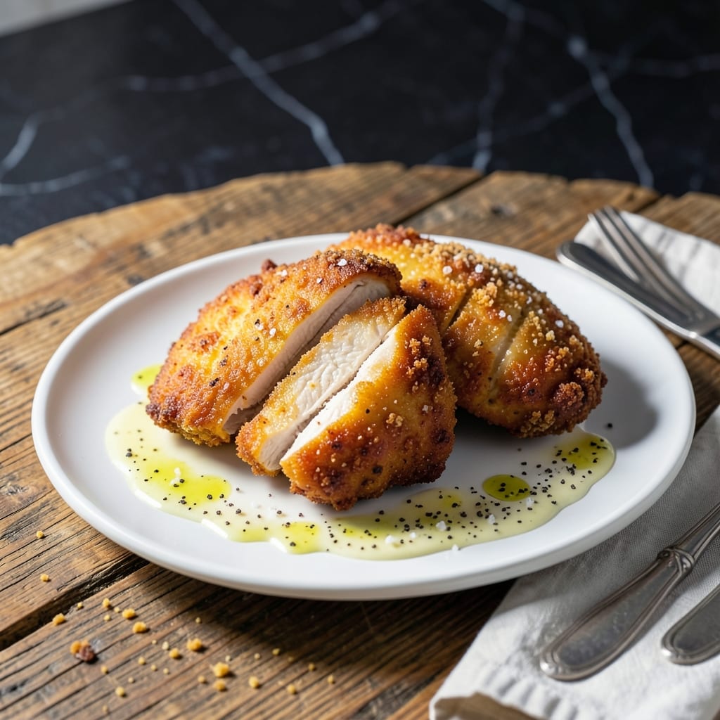 Fried Chicken Breast Recipe With Egg: Ultra Crispy Coating With Juicy Centers Fried Chicken Breast Recipe With Egg: Ultra Crispy Coating With Juicy Centers