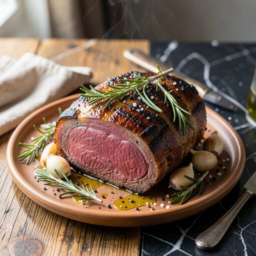 New York Strip Roast Recipe Rosemary: Garlic-Infused Sunday Supper Star New York Strip Roast Recipe Rosemary: Garlic-Infused Sunday Supper Star