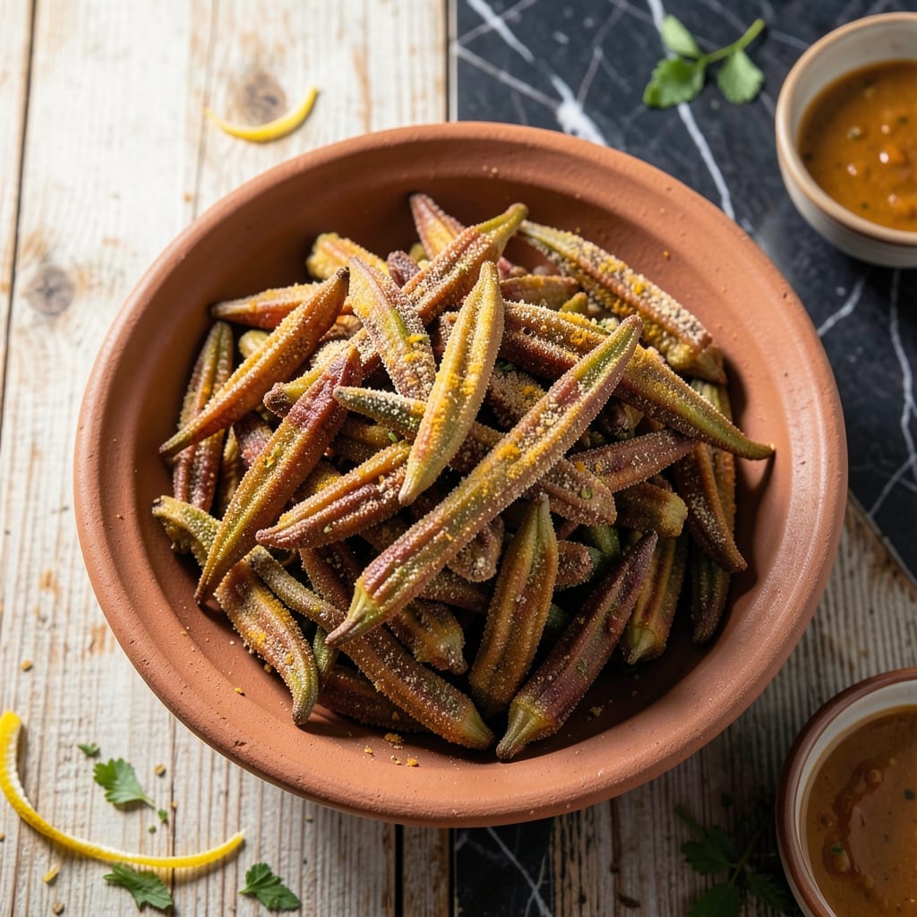 Fried Bhindi Recipe Pakistani: Crispy Okra With Spiced Perfection