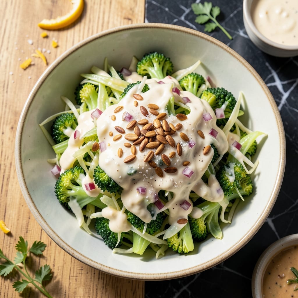 Broccoli Slaw Salad Recipe Mayonnaise: Crunchy Creamy Picnic Classic