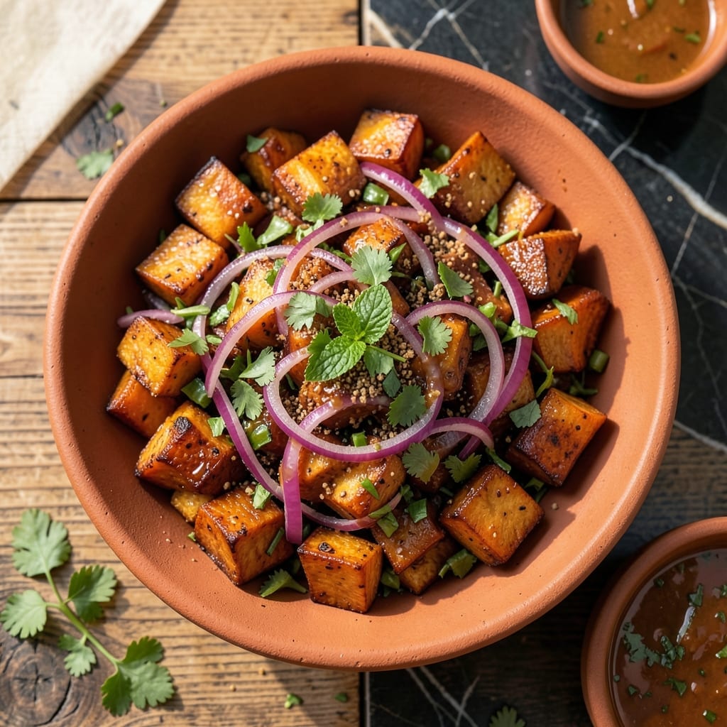 Sweet Potato Salad Recipe Indian: Spiced Chaats and Fresh Herbs