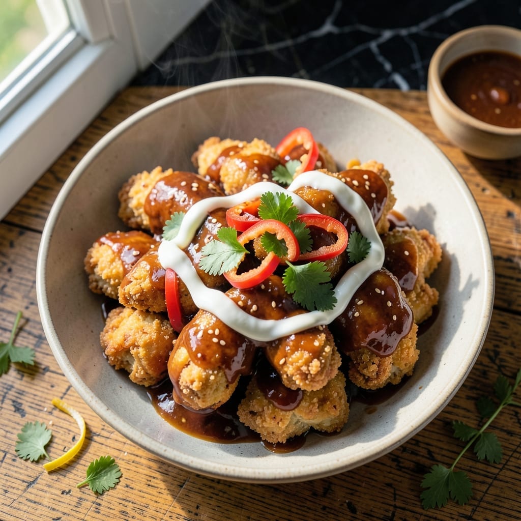 Bang Bang Chicken Recipe Healthy: Light yet Bold Spicy-Sweet Crunch