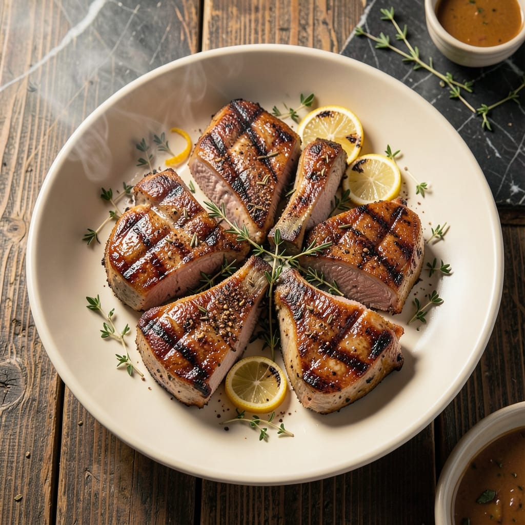 Grilled Pork Chops Recipe Bobby Flay: Smoky Char With Herb-Infused Juiciness