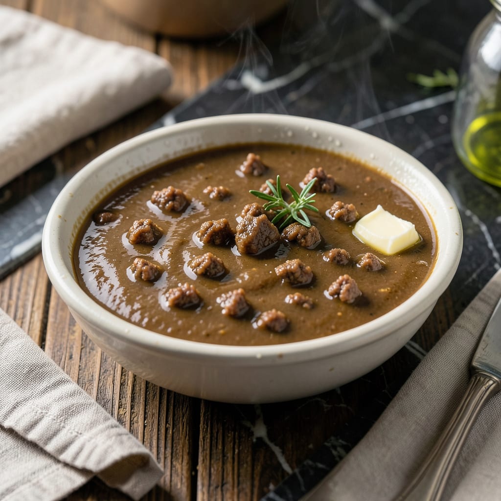 Easy Beef Gravy Recipe Without Drippings: Rich Savory Sauce From Scratch detailed visual guide