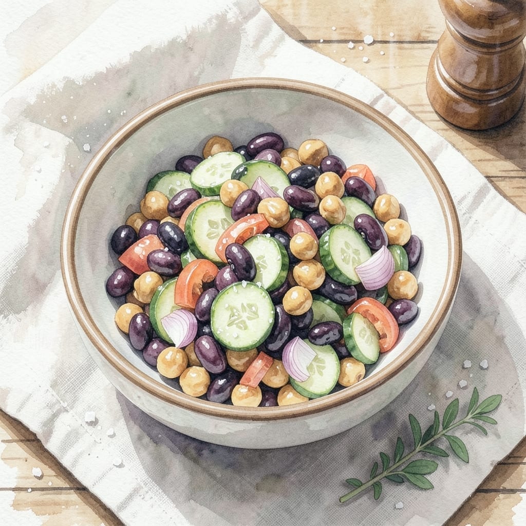Bean Salad Recipe Cilantro: Fresh Crunch With Zesty Herb Kick