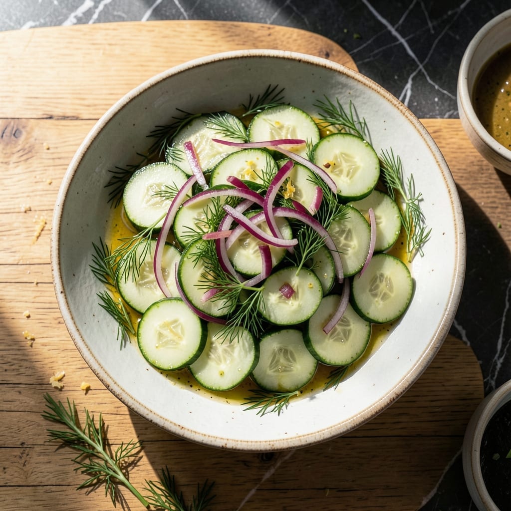 Cucumber Salad Recipe Ingredients: Refreshing Crunch in Minutes