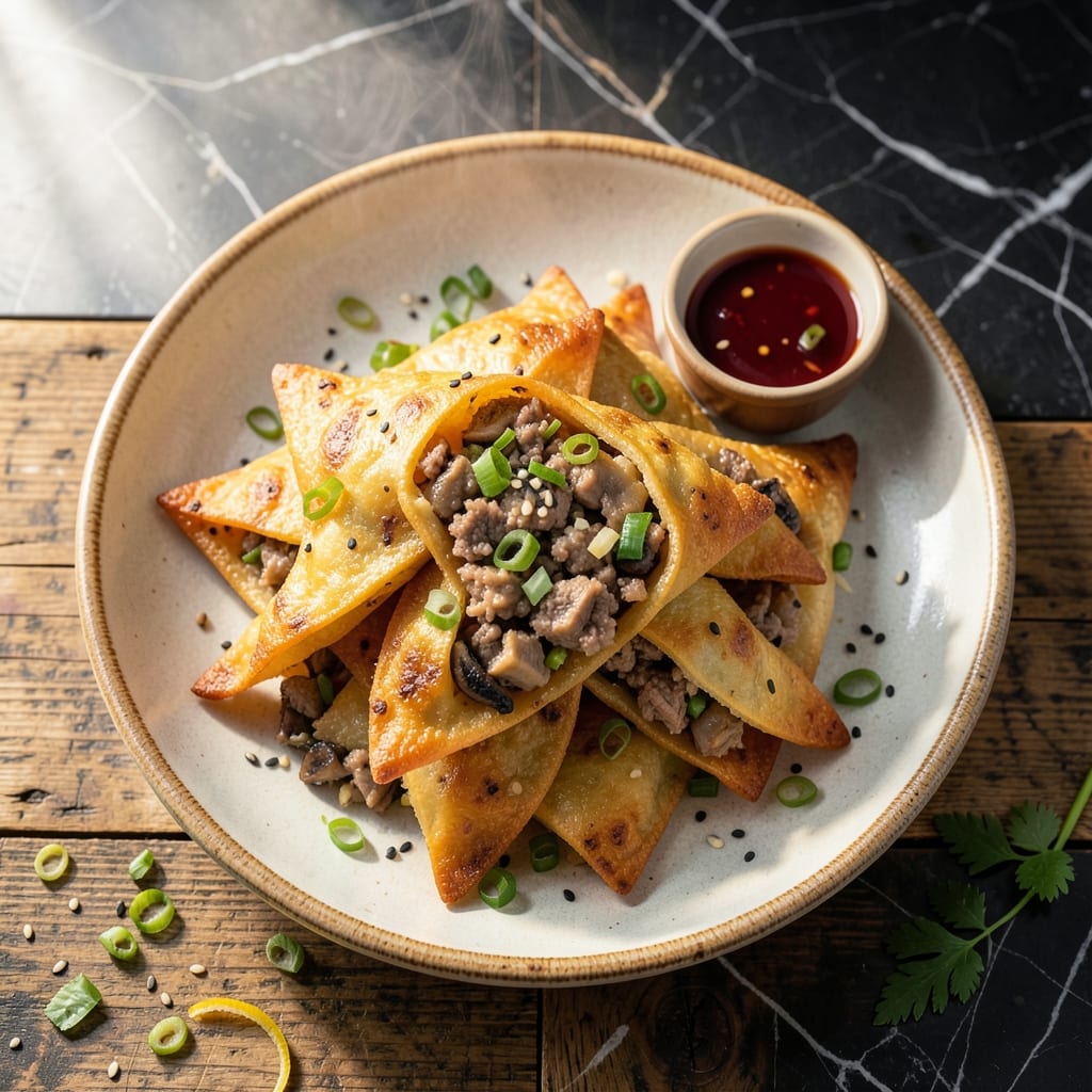 Fried Wonton Recipe Ideas: Crispy Pockets With Savory Fillings