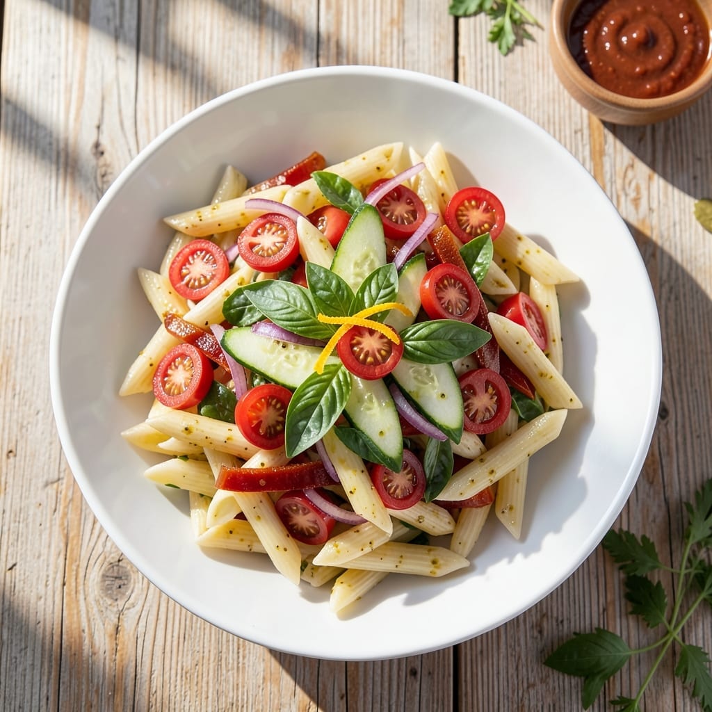 America's Test Kitchen Italian Pasta Salad Recipe: Bright Herb-Infused Garden Delight