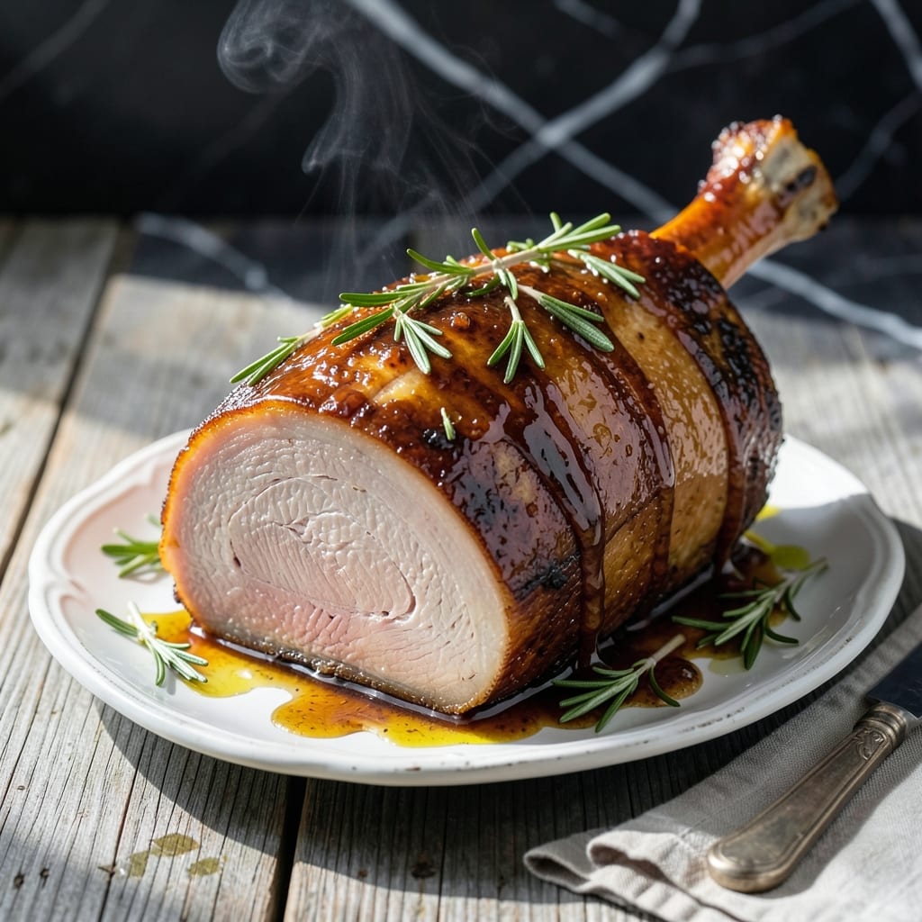 Jamie Oliver's Honey Roast Ham Recipe: Sweet Glaze and Herb-Infused Crisp