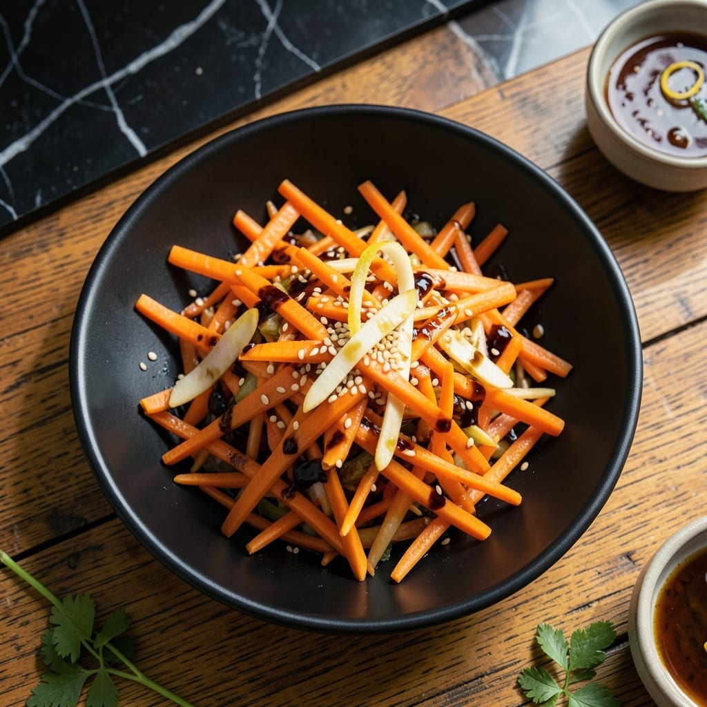 Carrot Salad Recipe Asian Style: Bright Crunch With Sesame-Ginger Dressing