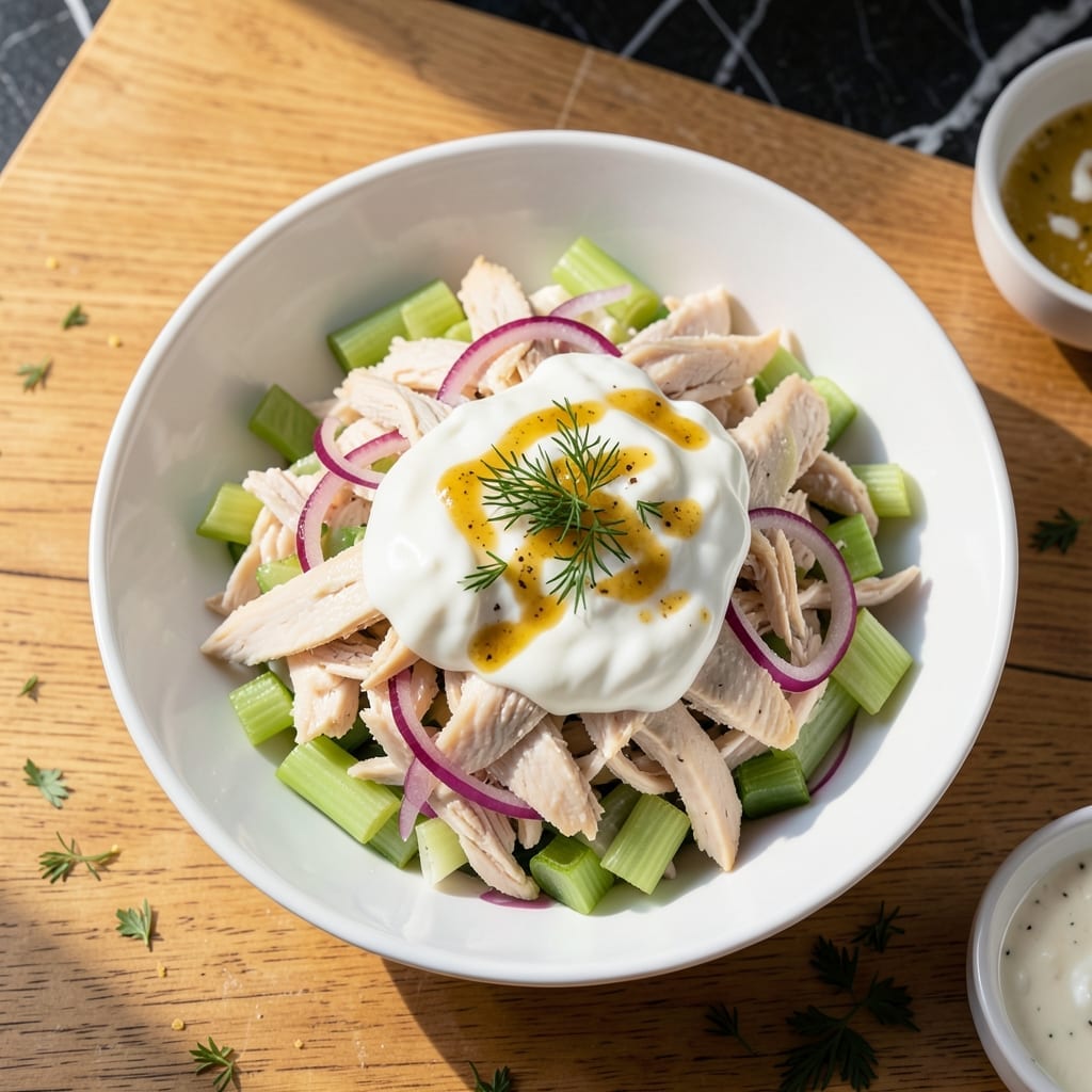 Chicken Salad Recipe Using Greek Yogurt: Tangy Creamy Crunch Without Mayo
