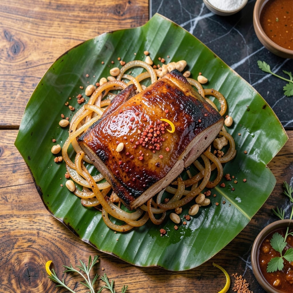 Kalua Pork Recipe Banana Leaves: Traditional Hawaiian Slow-Roasted Tenderness