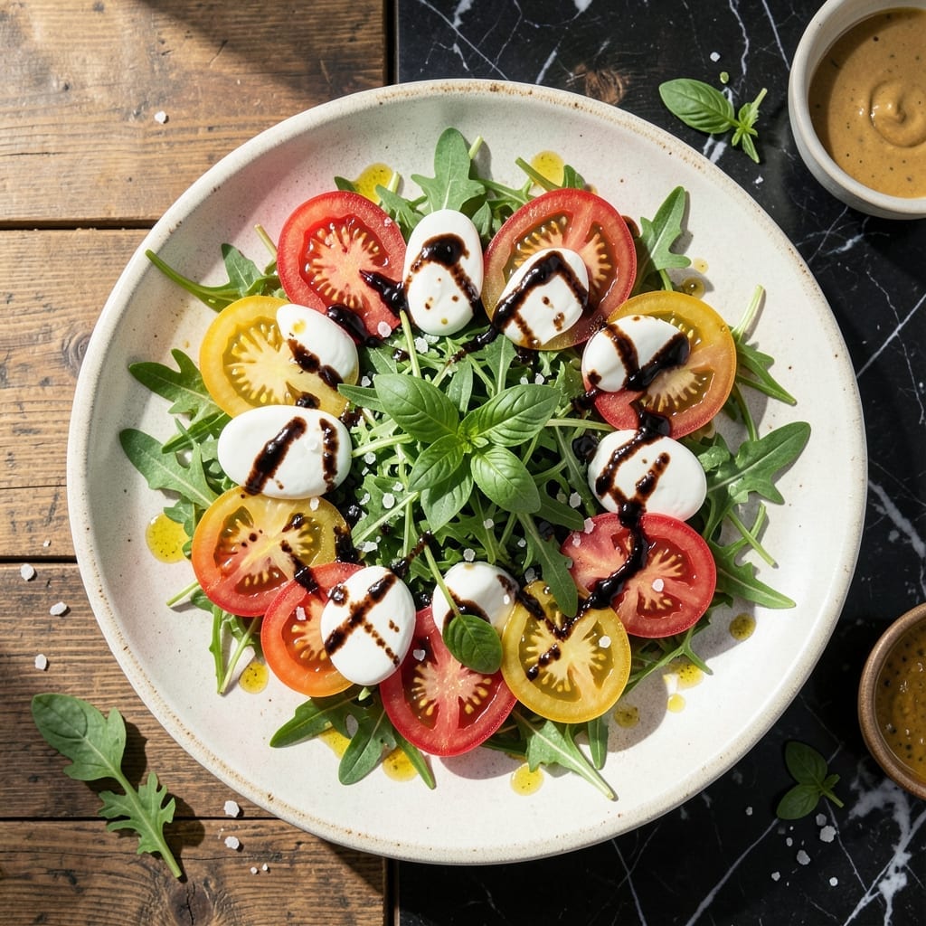 Jamie Oliver's Caprese Salad Recipe: Fresh Mozzarella and Basil Simplicity Jamie Oliver's Caprese Salad Recipe: Fresh Mozzarella and Basil Simplicity