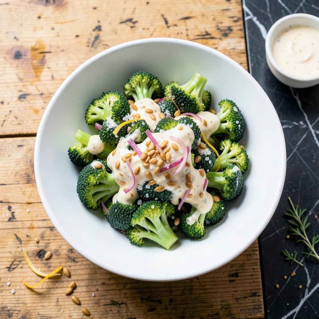 Broccoli Salad Recipe Low Carb: Crunchy Veggies With Zesty Cream