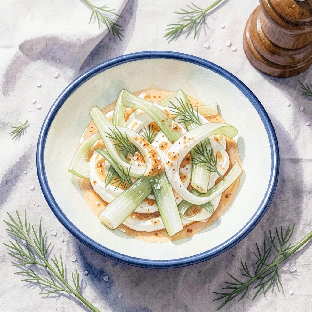 Leek Salad Recipe Polish: Fresh Crunch With Tangy Dressing