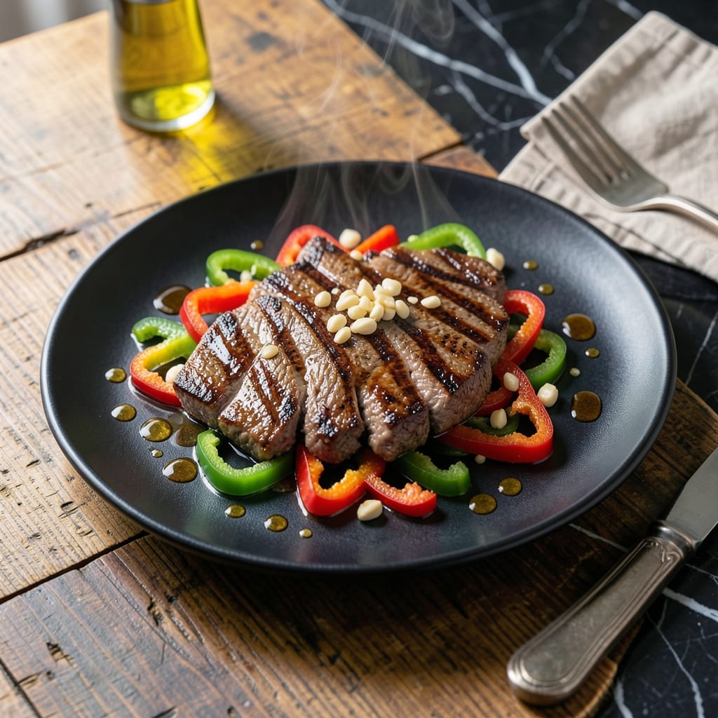 Pepper Steak Recipe Without Soy Sauce: Savory Wok-Tossed Beef and Peppers