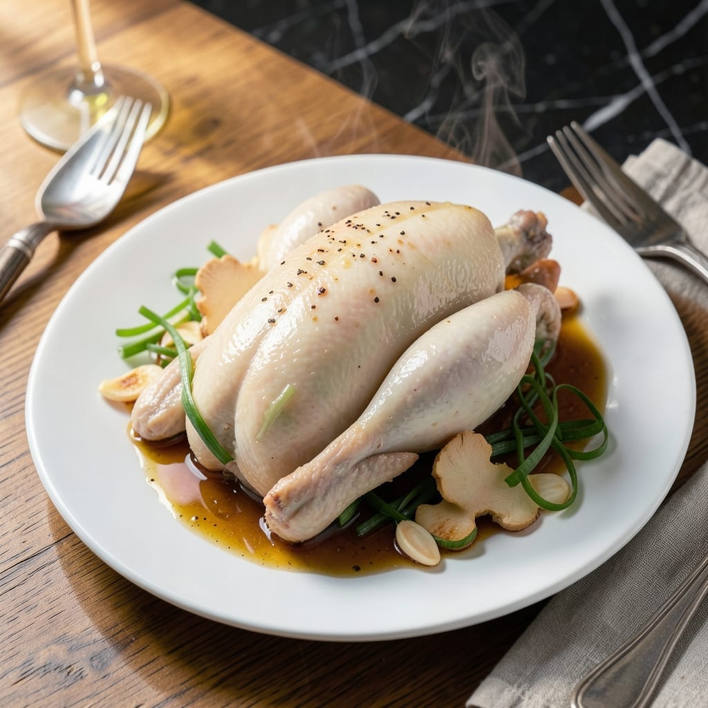 Hainan Chicken Recipe Instant Pot: Silky Smooth Poached Perfection
