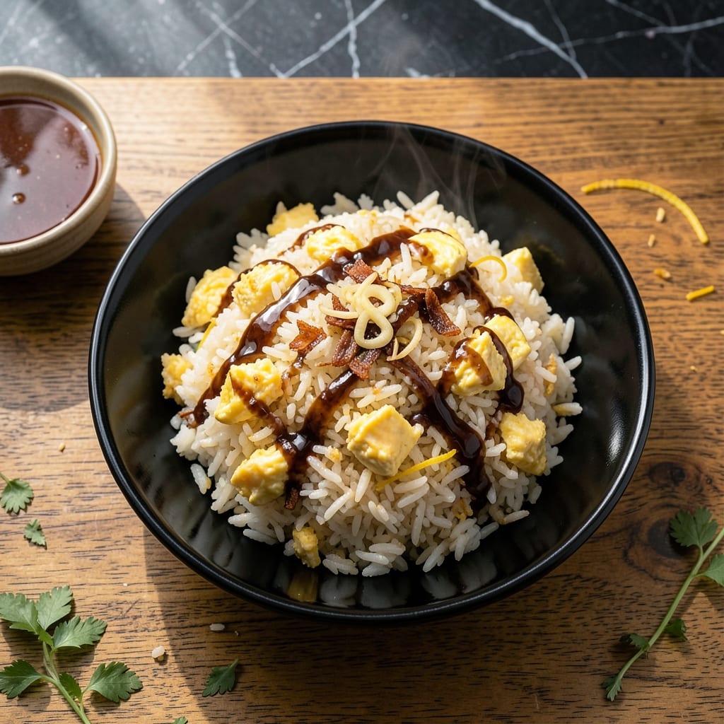 Fried Rice Recipe No Vegetables: Simple Stovetop Indulgence