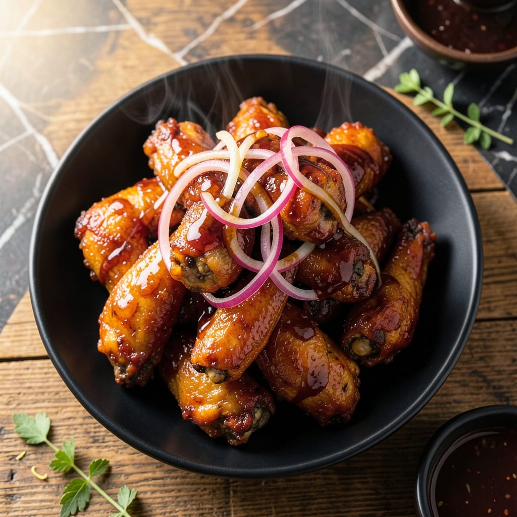 Honey BBQ Chicken Wings Recipe Crock Pot: Slow-Cooked Sticky Sweetness