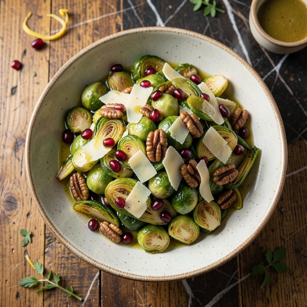 Brussel Sprout Salad Recipe Thanksgiving