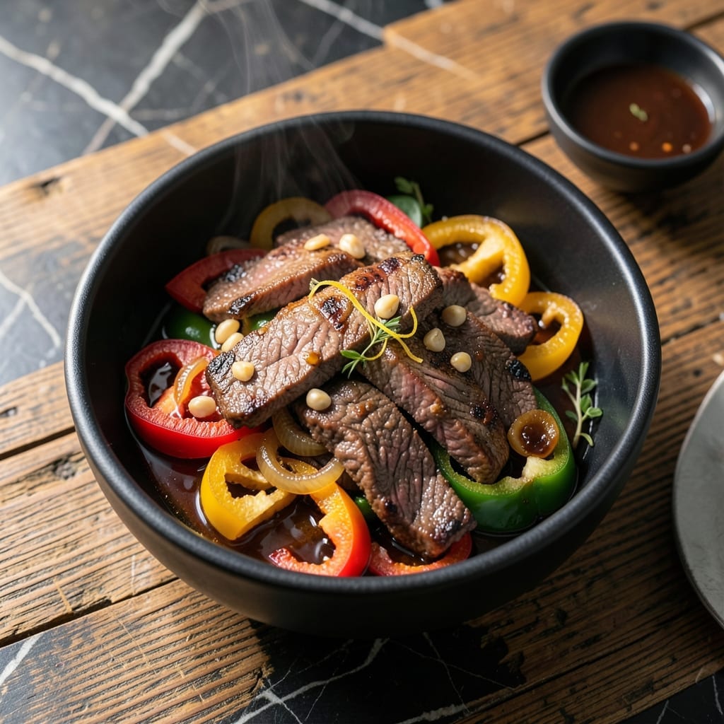Pepper Steak Recipe Ingredients: Sizzling Stir-Fry With Bold Beef Flavor Pepper Steak Recipe Ingredients: Sizzling Stir-Fry With Bold Beef Flavor
