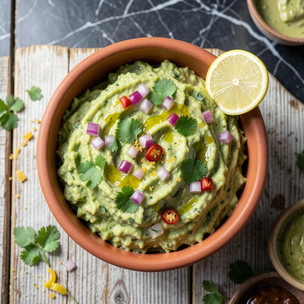 Easy Guacamole Recipe With Lemon: Zesty Fresh Dip in Minutes Easy Guacamole Recipe With Lemon: Zesty Fresh Dip in Minutes