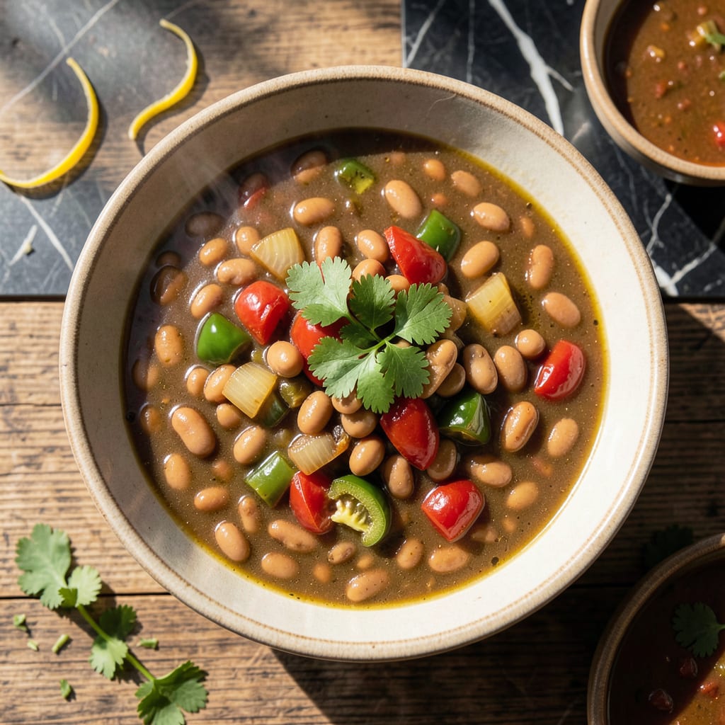 Visual representation of El Chaparral Bean Soup Recipe: Authentic Tex Mex Flavor in Every Bowl