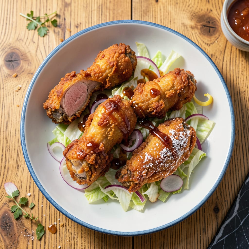 Complete English's Fried Chicken Recipe: Crispy Crust With Secret Spice Blend overview image