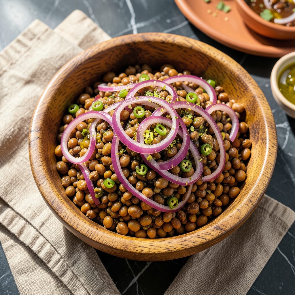 Ethiopian Salad Recipe: Fresh and Zesty Azifa-Style Lentils