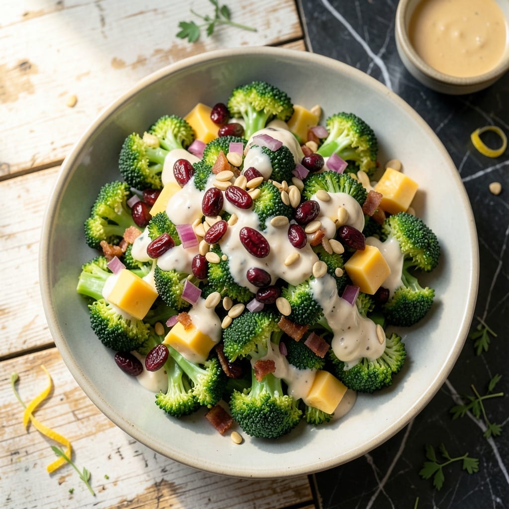 Broccoli Salad Recipe Apple Cider Vinegar: Bright Tangy Crunch in Every Forkful