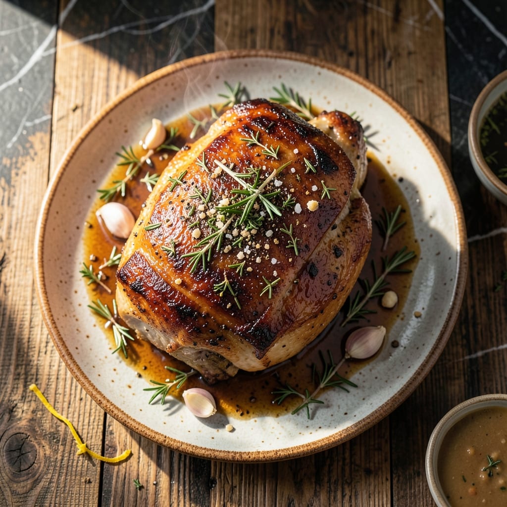 Juicy Pork Roast Recipe Oven: Herb-Crusted Succulence With Minimal Effort