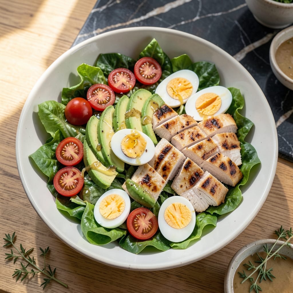 Cobb Salad Recipe No Blue Cheese: Classic Crunch Without the Funk Cobb Salad Recipe No Blue Cheese: Classic Crunch Without the Funk